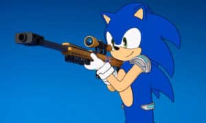 Sonic darf in Fortnite nur deshalb schießen, weil er nicht Sonic ist